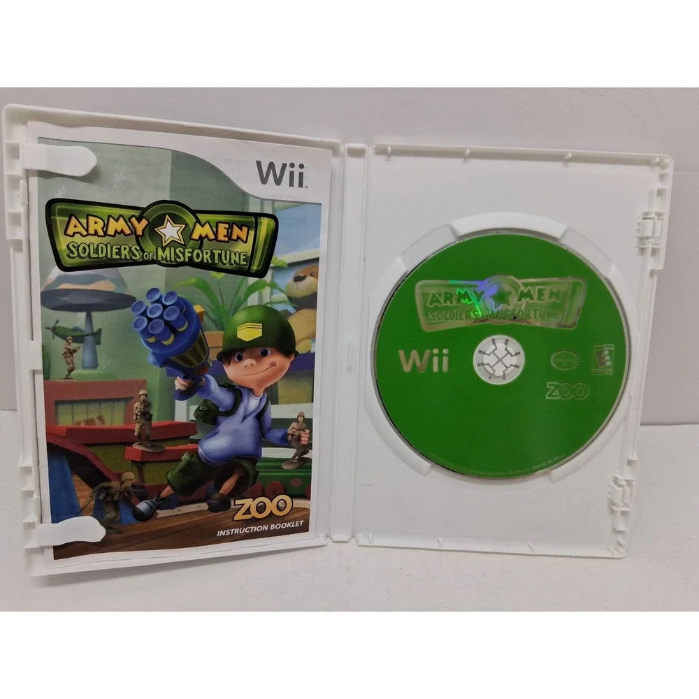 Army Men: Soldiers of Misfortune (Nintendo Wii, 2008)